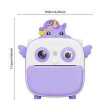 Appareil photo instantané enfant 1080P avec impression et carte 32 Go