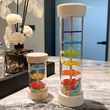 Bâton de pluie pour bébé - Couleurs Arc en ciel