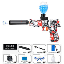 Pistolet à Orbeez souple électrique à billes en gel pour enfants