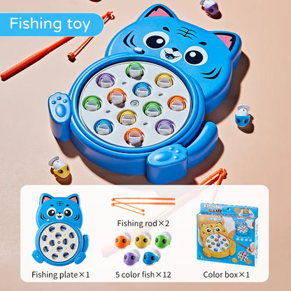 ** Jeu Montessori enfants dès 2 ans pêche magnétique animaux