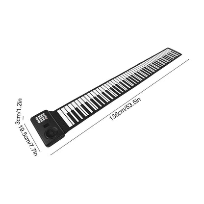 Clavier piano souple en silicone