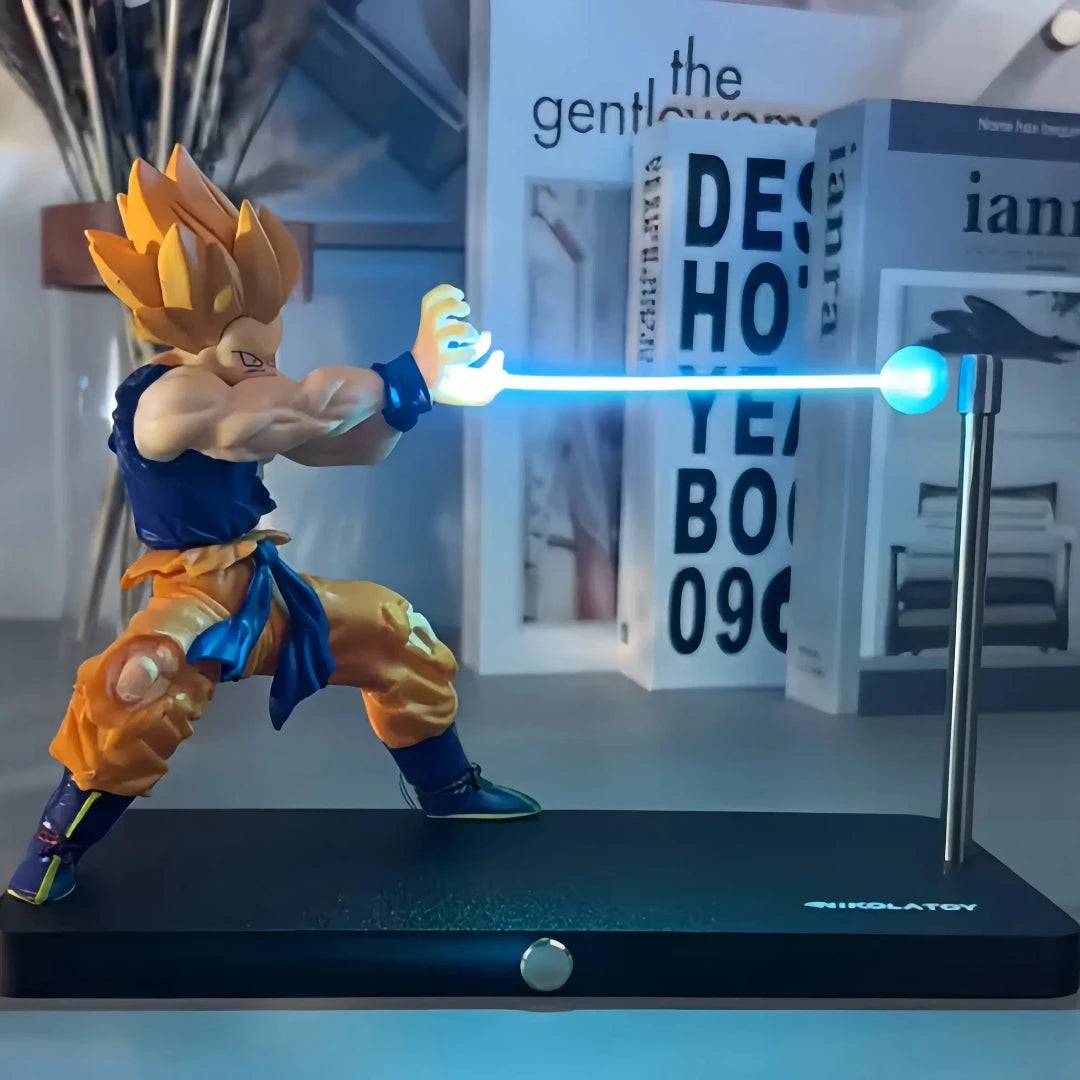 Figurine Dragon Ball Z Son Goku kamehameha magnétique