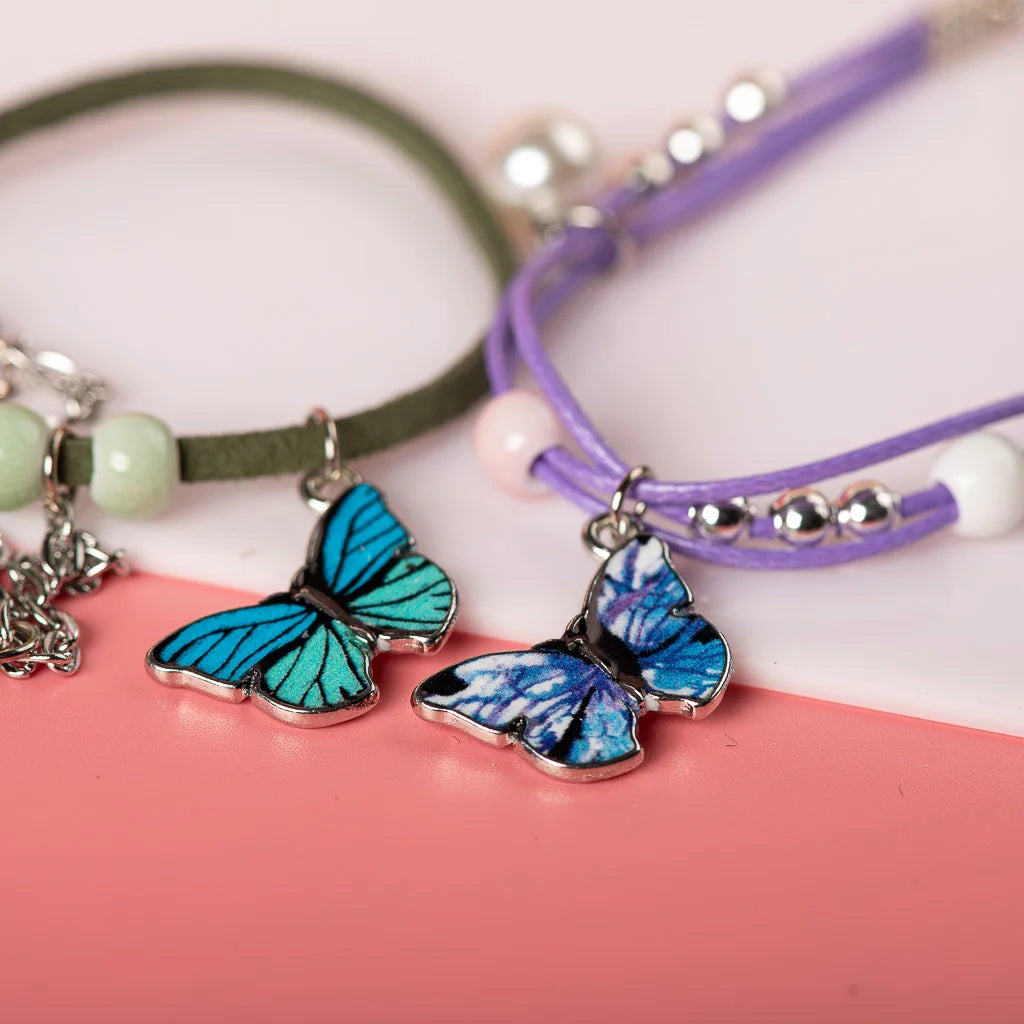 Bracelet avec pendentif papillon