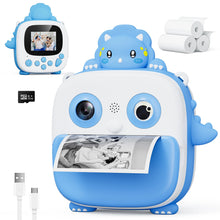 Appareil photo instantané enfant 1080P avec impression et carte 32 Go