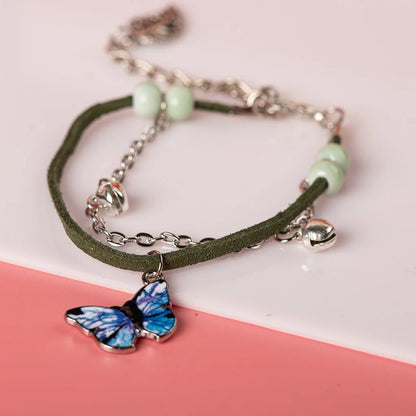 Bracelet avec pendentif papillon