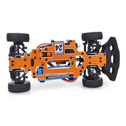 Voiture télécommandée orange à haute vitesse