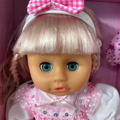 Poupée qui boit et fait pipi