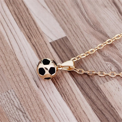 Collier en chaîne avec pendentif ballon pour enfant