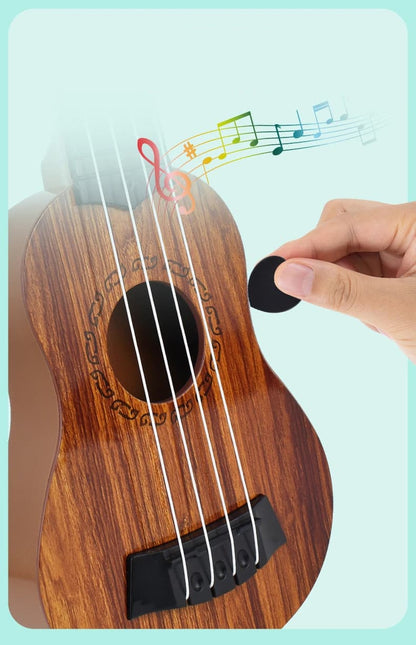 Mini guitare classique à 4 cordes pour enfant