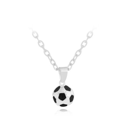 Collier en chaîne avec pendentif ballon pour enfant