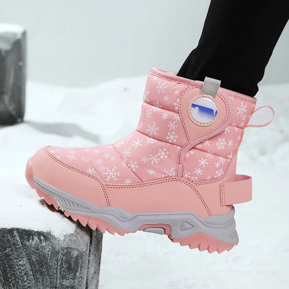 Chaussures rembourrées en coton pour enfants