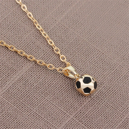 Collier en chaîne avec pendentif ballon pour enfant