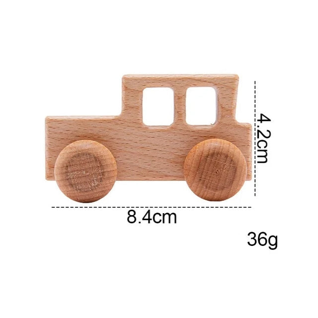 Jouets véhicules en bois
