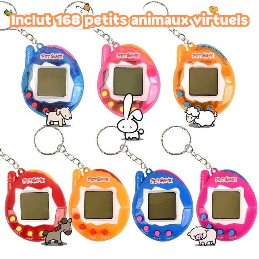 TamagoFun Animal Virtuel Type Tamagotchi