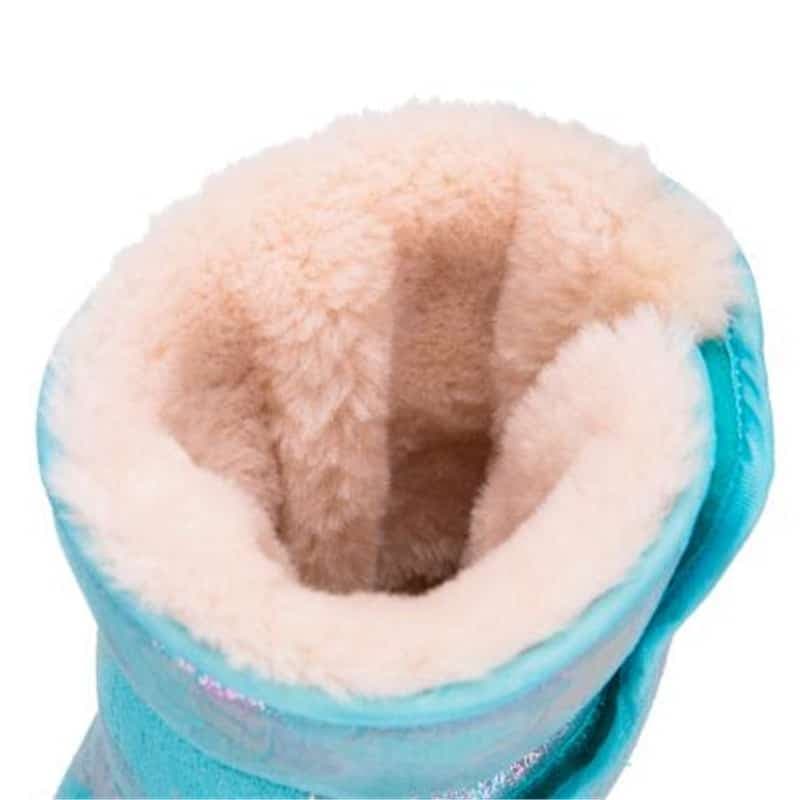 Bottes polaires antidérapantes en peluche pour enfants
