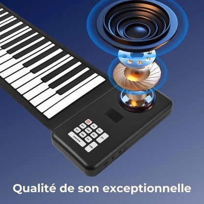 Clavier piano souple en silicone