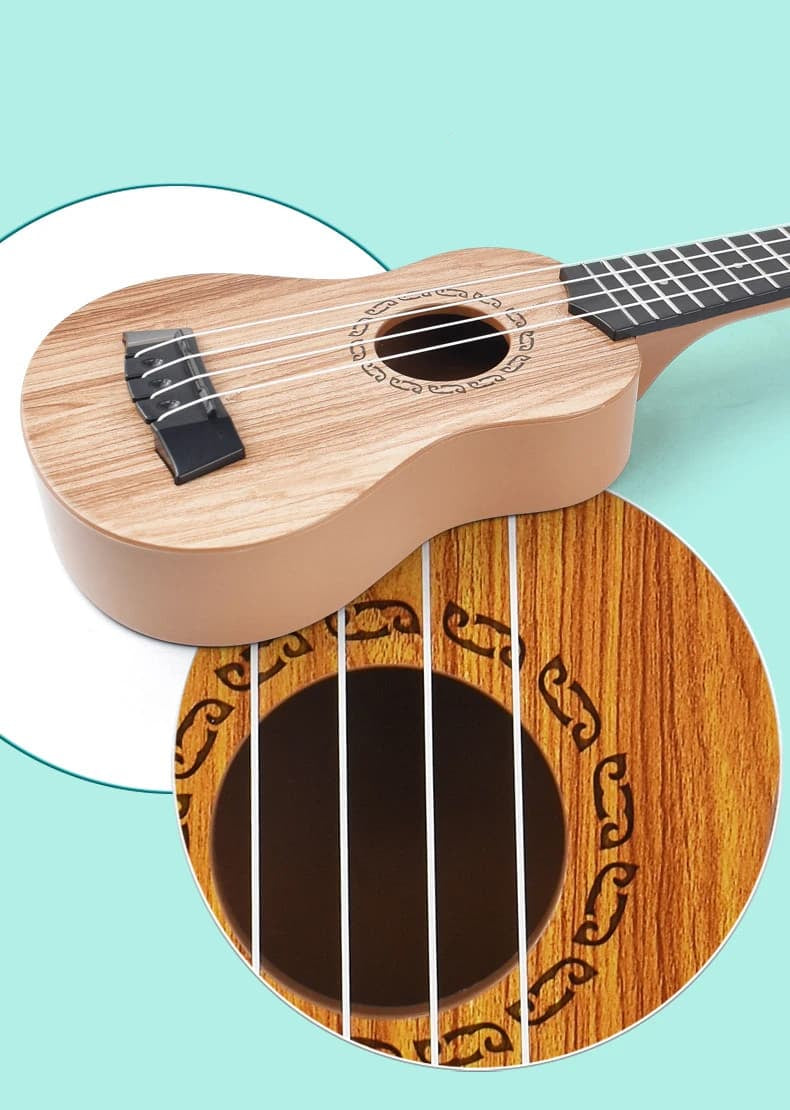 Mini guitare classique à 4 cordes pour enfant