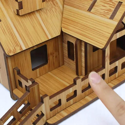 Jeu Construction Bois Maison