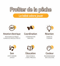 Jeu Montessori enfants dès 2 ans pêche magnétique animaux
