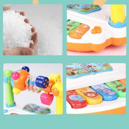 Piano musical rotatif pour enfant